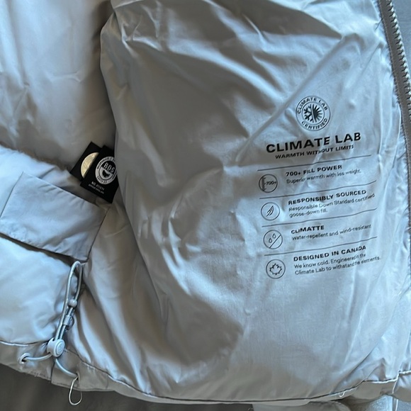 Aritzia Tna Mega Puff Shorty in XS - light grey! - Picture 6 of 11